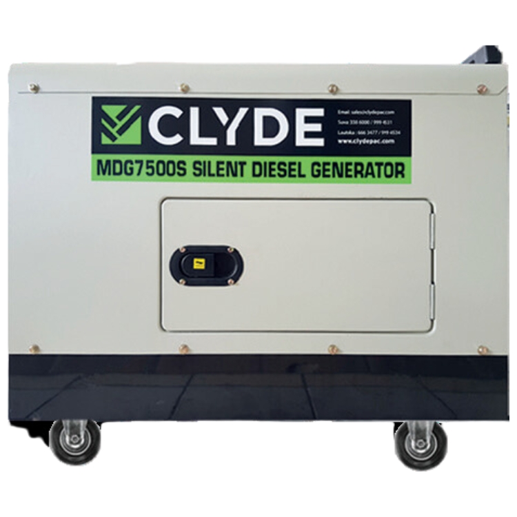 Clyde Diesel Enclosed Generator - LDG7500S